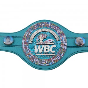 WBC EMERALD Championship Boxing Belt Genuine Leather Replica Mini 72cm Long