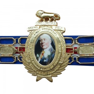 Lord Lonsdale Boxing Belt - Mould costed metal plates