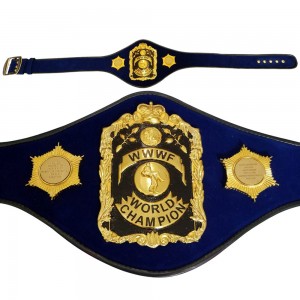 WWWF Bruno Sammartino Championship Wrestling Belt Adult 54" Long
