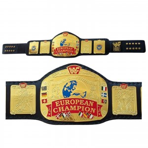 WWF European Champion Belt World Wrestling Heavyweight Replica Belts Adult
