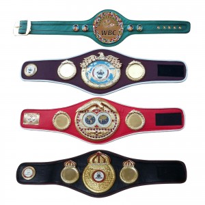 WBC WBA WBO IBF Championships Boxing Belt Replica Mini 4 Belts set