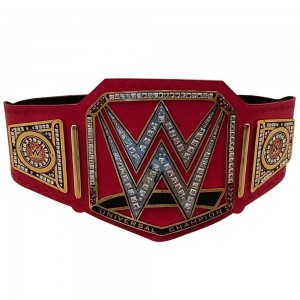 WWE Universal Champion Belt Adult Replica Genuine Leather Title Belts Zinc Alloy & Brass