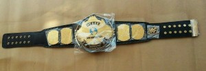 Classic Gold Winged Eagle Championship Replica Belt