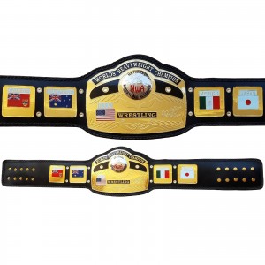 NWA Global World Heavy Weight Championship Belt Replica Adult