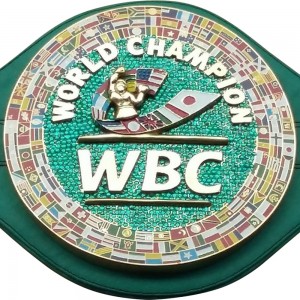 WBC EMERALD Championship Boxing Belt PU Leather Replica Adult