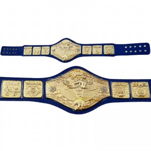 WWWF Backlund Wrestling Championship Replica Belt Thick Plated 8mm Adult