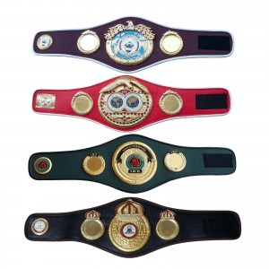 WBA WBO IBF IBO Championships Boxing Belt Replica Mini 4 Belts set