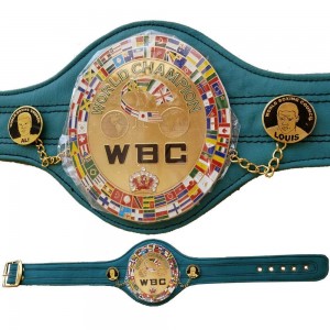 WBC Championship Boxing Belt Mini 72 cm Long Green